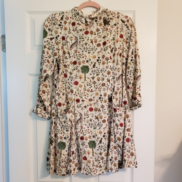 samantha pleet Dresses & Skirts - Samantha Pleet Floral "Illuminated" Print Dress